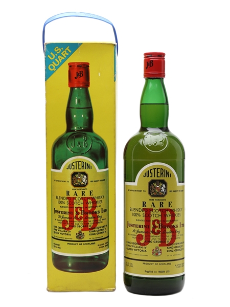 J&B Rare Bottled 1970s 114cl