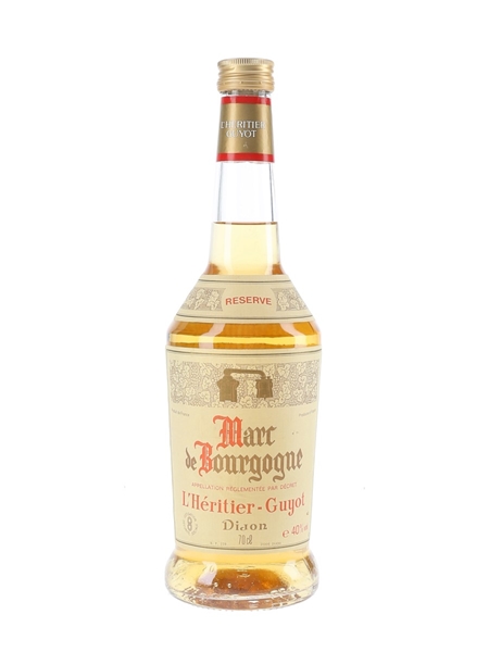 L'Heritier Guyot Reserve Marc De Bourgogne Bottled 1980s-1990s 70cl / 40%