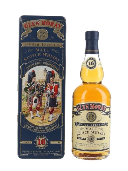 Glen Moray 16 Year Old Scotland's Historic Highland Regiments 70cl / 40%