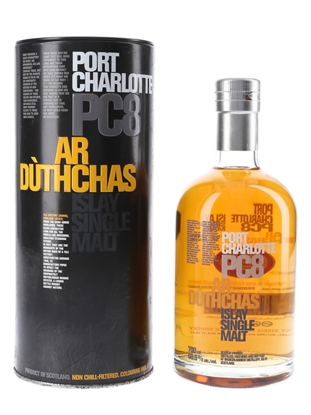 Port Charlotte PC8 - 8 Year Old Bottled 2009 - Ar Duthchas 70cl / 60.5%