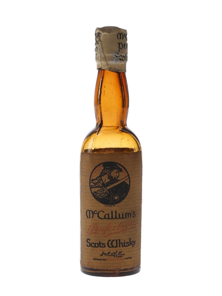 McCallum's Perfection Bottled 1930s 5cl