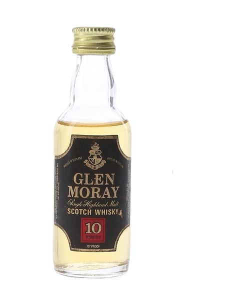 Glen Moray 10 Year Old Bottled 1970s 5cl / 40%