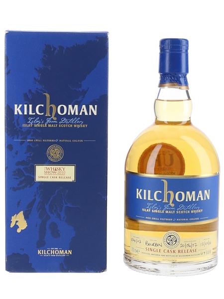 Kilchoman 2007 3 Year Old Bottled 2010 - The Whisky Exchange Whisky Show 10th Anniversary 70cl / 61.4%