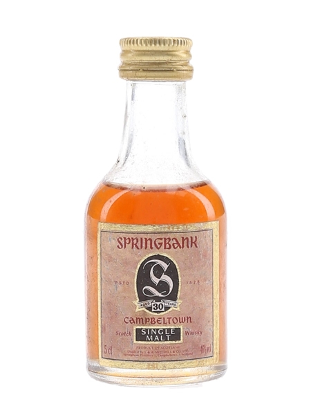 Springbank 30 Year Old  5cl / 46%