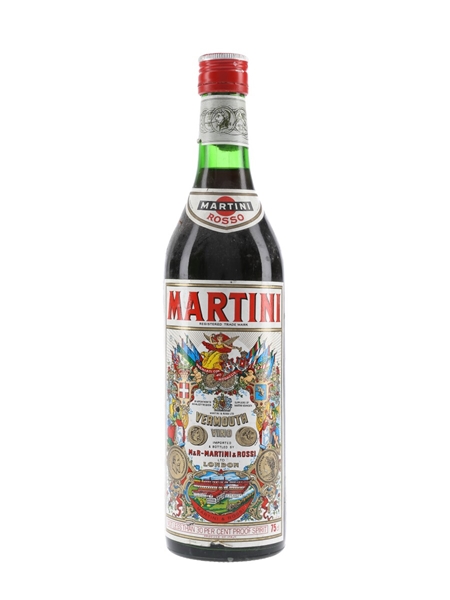 Martini Rosso Vermouth Bottled 1970s 75cl / 17%