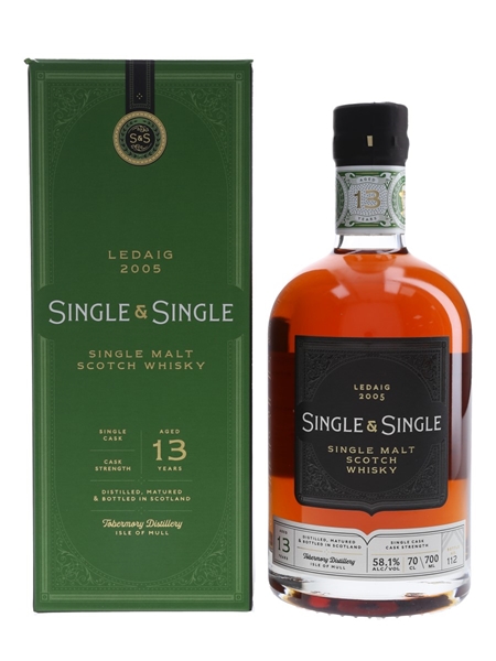 Ledaig 2005 13 Year Old Single & Single 70cl / 58.1%