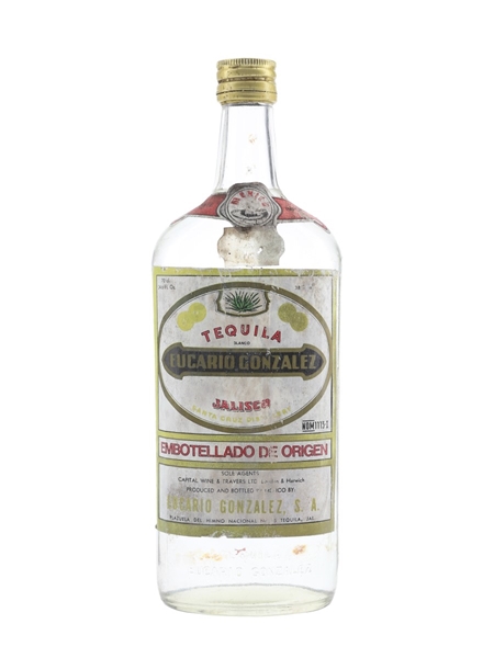 Eucario Gonzalez Tequila Bottled 1970s 70cl / 38%