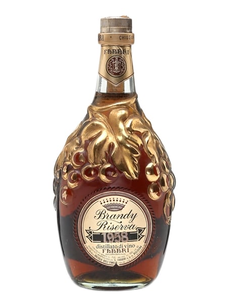 Fabbri Brandy Riserva 1958 75cl 