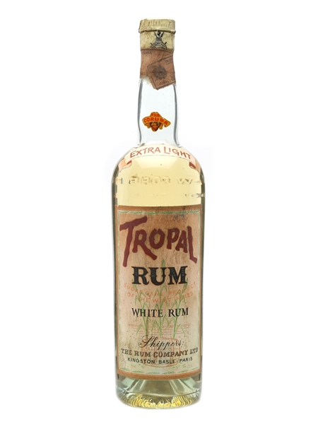 Rum Coruba Tropal Extra Light White Rum Bottled 1950 75cl