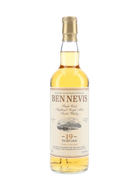 Ben Nevis 1996 19 Year Old Cask 1424 Bottled 2016 - Private Cask Bottling 70cl / 51.8%