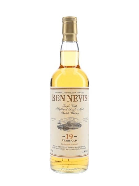 Ben Nevis 1996 19 Year Old Cask 1424 Bottled 2016 - Private Cask Bottling 70cl / 51.8%