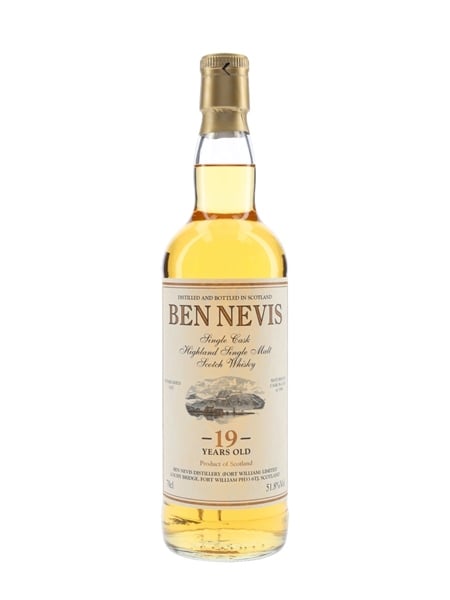 Ben Nevis 1996 19 Year Old Cask 1424 Bottled 2016 - Private Cask Bottling 70cl / 51.8%