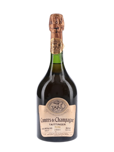 Taittinger 1983 Comtes De Champagne Brut Rose 75cl / 12%