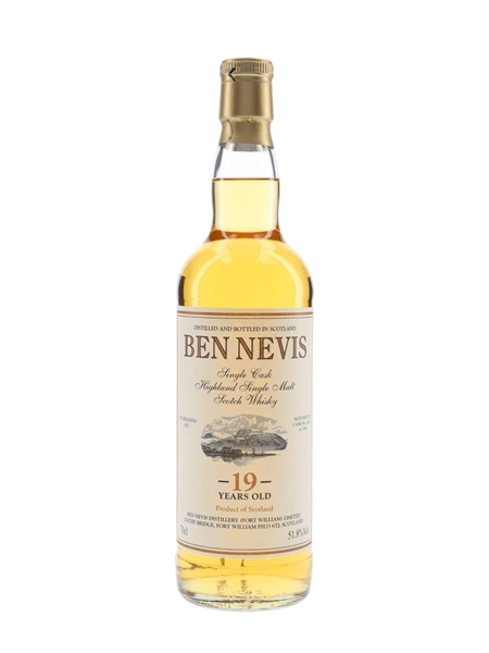 Ben Nevis 1996 19 Year Old Cask 1424 Bottled 2016 - Private Cask Bottling 70cl / 51.8%