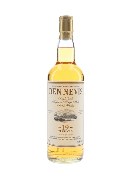 Ben Nevis 1996 19 Year Old Cask 1424 Bottled 2016 - Private Cask Bottling 70cl / 51.8%