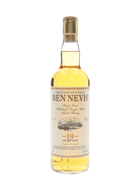 Ben Nevis 1996 19 Year Old Cask 1424 Bottled 2016 - Private Cask Bottling 70cl / 51.8%