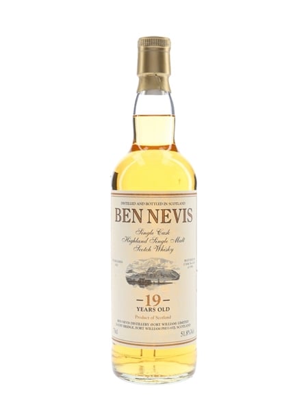 Ben Nevis 1996 19 Year Old Cask 1424 Bottled 2016 - Private Cask Bottling 70cl / 51.8%