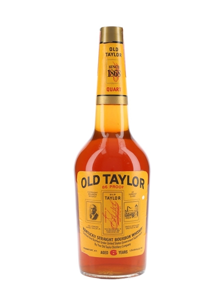 Old Taylor 6 Year Old Bottled 1970s 94.6cl / 43%