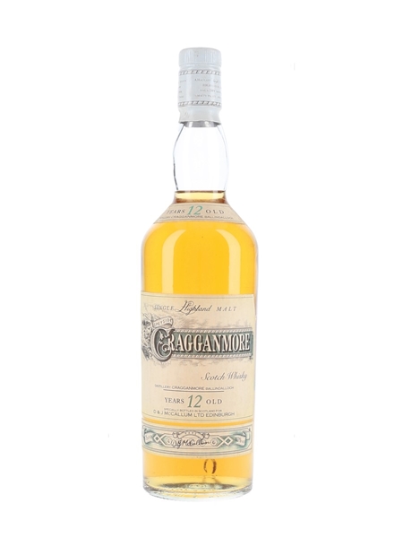 Cragganmore 12 Year Old Bottled 1980s 75cl / 40%