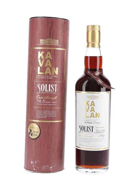 Kavalan Solist Sherry Cask Distilled 2006 70cl / 58.5%