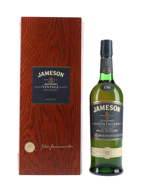 Jameson 2007 Rarest Vintage Reserve  70cl / 46%