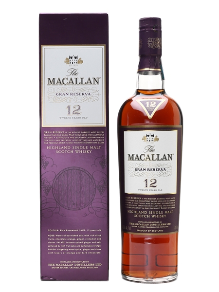 Macallan 12 Years Old Gran Reserva 70cl 