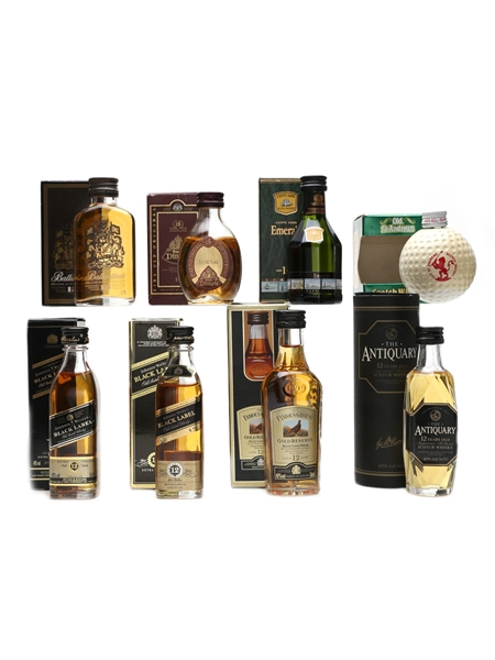 Assorted Blended Scotch Whisky  8 x 5cl