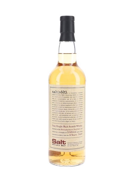 Bunnahabhain 16 Year Old The Whisky Exchange - Salt Whisky Bar 70cl / 55.4%