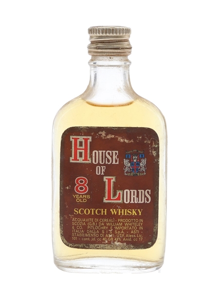 House Of Lords 8 Year Old Bottled 1960s - SIS 4cl / 43%