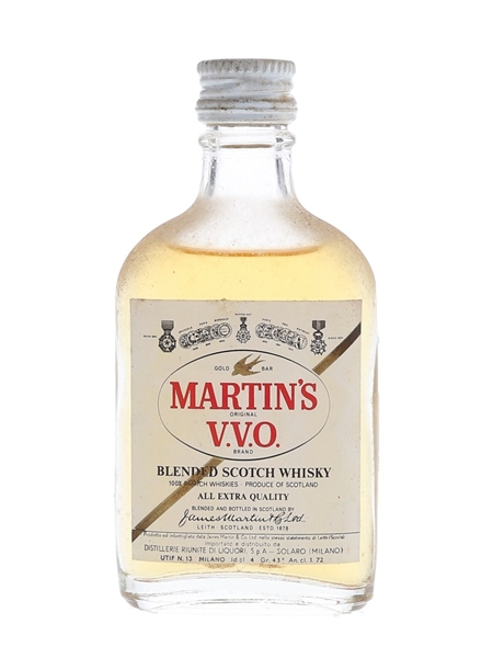 Martin's VVO Bottled 1960s 4cl / 43%