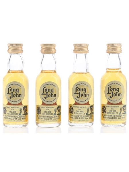 Long John Bottled 1970s - Stock 4 x 3cl / 40%