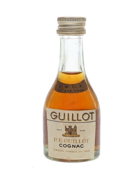 Guillot 20 Year Old VSOP Bottled 1960s-1970s - Rejna Import 2.9cl / 40%