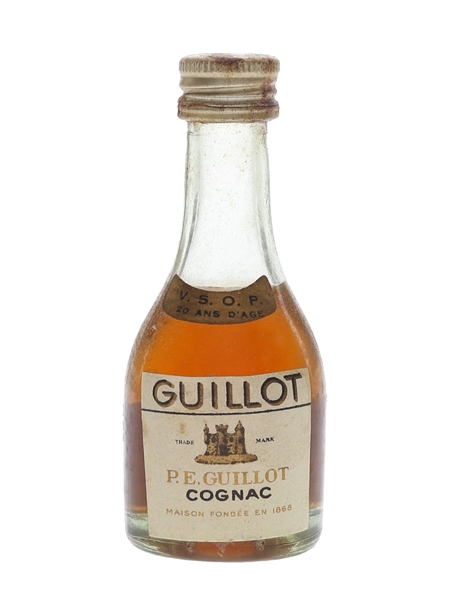 Guillot 20 Year Old VSOP Bottled 1960s-1970s - Rejna Import 2.9cl / 40%
