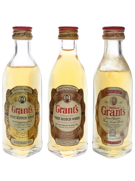 Grant's  3 x 5cl