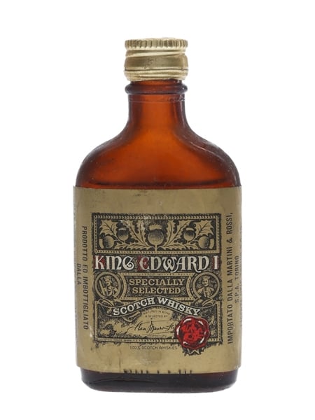 King Edward I Bottled 1960s - Martini & Rossi 4cl / 43%