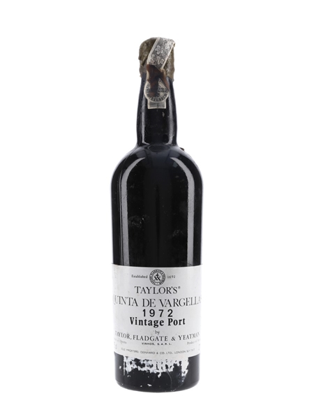 Taylors 1972 Quinta De Vargellas Taylor, Fladgate & Yeatman 75cl / 21%