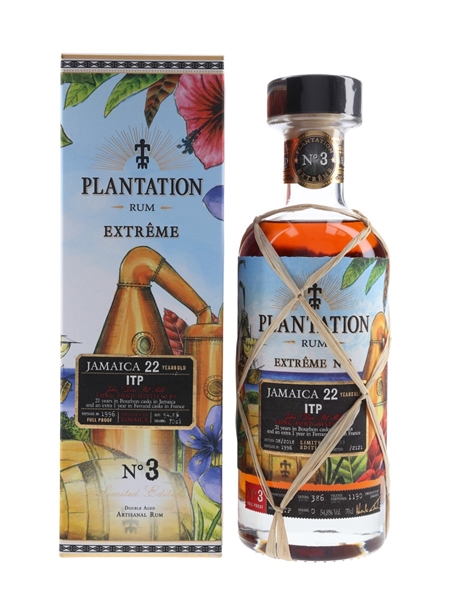 Plantation 1996 22 Year Old ITP Jamaica Rum Long Pond Distillery - Extreme No 3 70cl / 54.8%