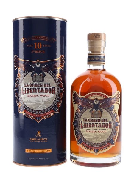 La Orden Del Libertador 10 Year Old 2nd Batch - Malbec Cask Finish 75cl / 40%