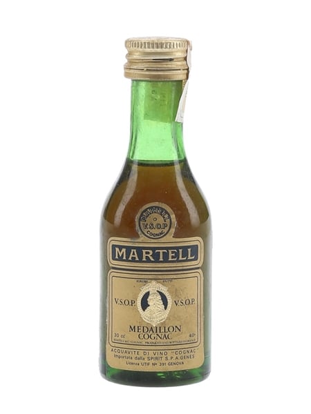 Martell Medaillon VSOP Bottled 1980s - Spirit 3cl / 40%