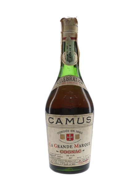 Camus Celebration Cognac Bottled 1960s 70cl / 40%