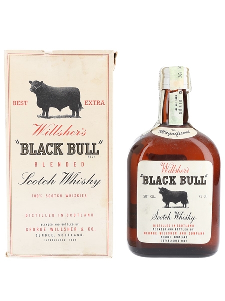 Willsher's Black Bull Bottled 1970s 75cl / 50%