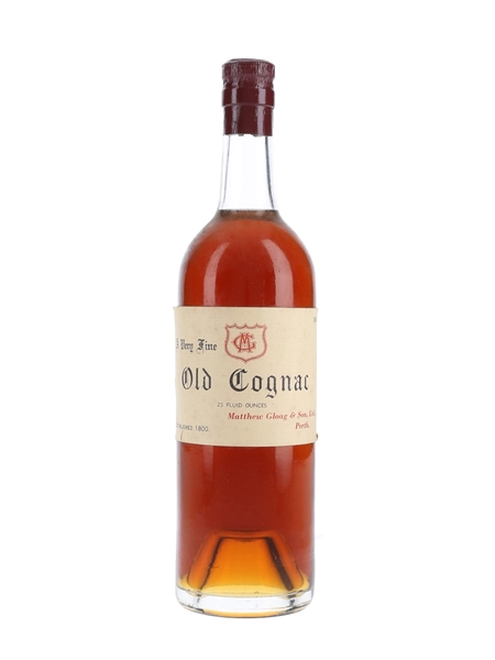 Matthew Gloag Very Fine Old Cognac Bottled 1940s 71cl