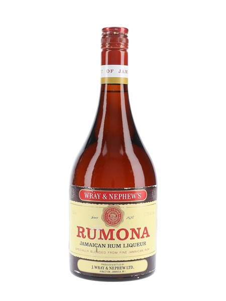 Wray & Nephew's Rumona Jamaican Rum Liqueur Bottled 1970s-1980s 75cl / 31.3%