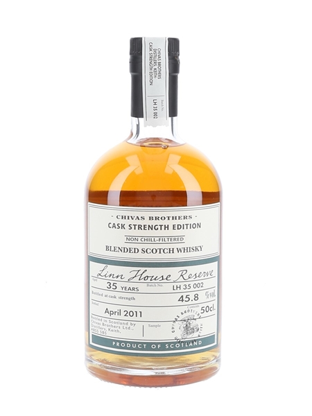 Linn House Reserve 35 Year Old Cask Strength Edition Bottled 2011 - Batch LH 35 002 50cl / 45.8%