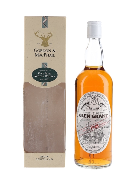 Glen Grant 1948 Bottled 1980s - Gordon & MacPhail 75cl / 40%