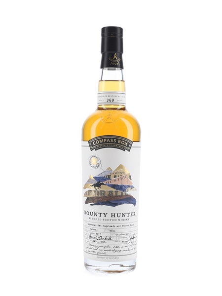 Compass Box Bounty Hunter Bottled 2017 - USA 75cl / 46%