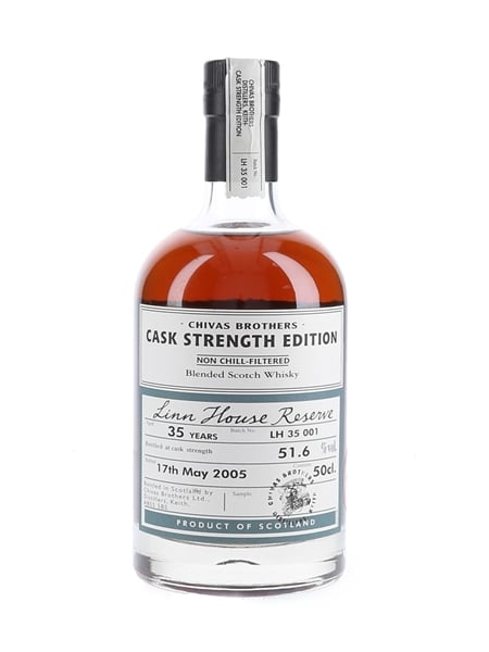 Linn House Reserve 35 Year Old Cask Strength Edition Bottled 2005 - Batch LH 35 001 50cl / 51.6%