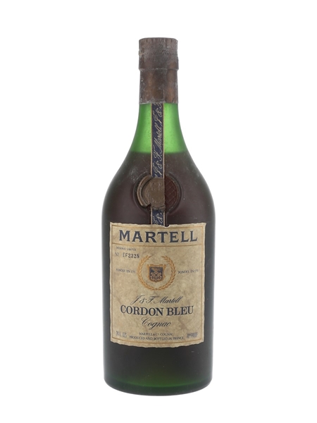 Martell Cordon Bleu Bottled 1970s - Numbered Bottle 68cl / 40%