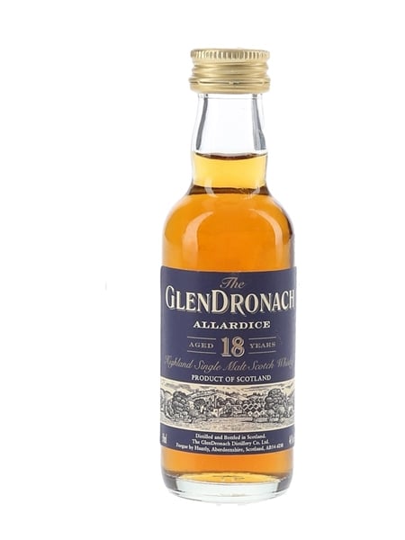 Glendronach 18 Year Old Allardice Bottled 2014 5cl / 46%