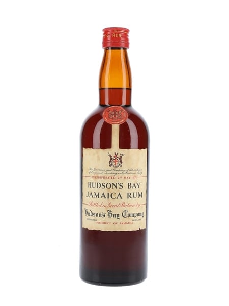 Hudson's Bay Jamaica Rum Bottled 1960s 75cl